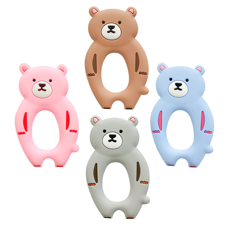 1pcs Silicone Bear Teether Rod - đánh giá và giá Baby Products List