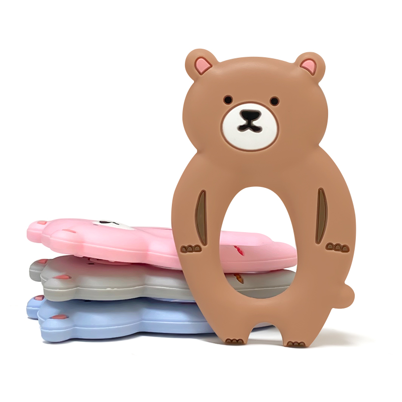 1pcs Silicone Bear Teether Rod - đánh giá và giá Baby Products List