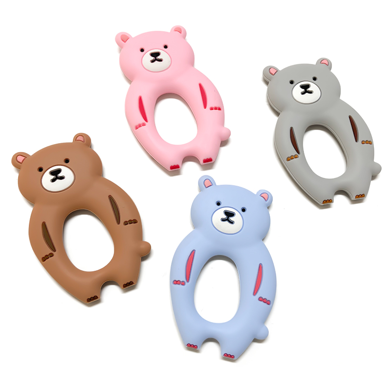 1pcs Silicone Bear Teether Rod - đánh giá và giá Baby Products List