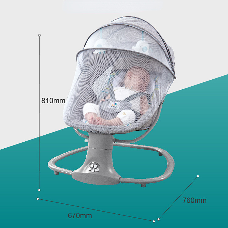 Rocking Chair with Bluetooth M - đánh giá và giá Baby Swing Bouncer