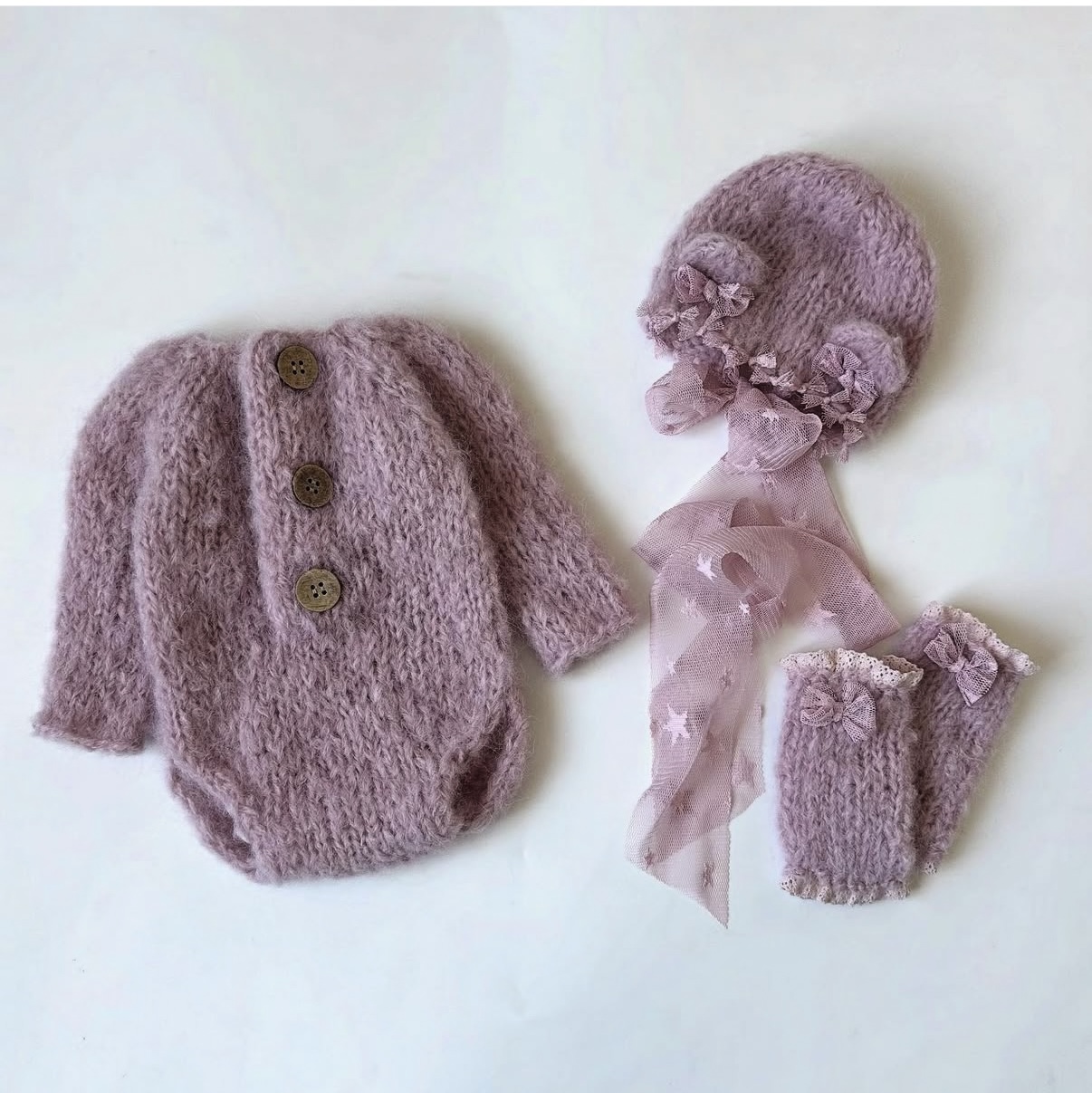 Newborn Baby Girl Knitted Romp - đánh giá và giá Baby Products Expo